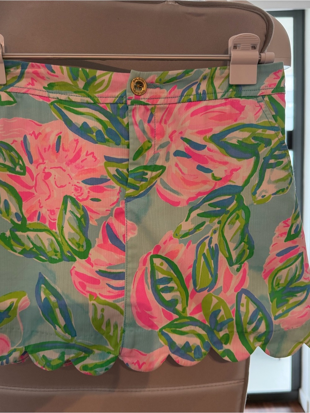 Lilly Pulitzer Multicolor Floral-Print Waistband Skort - Picture 2 of 4